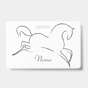 Badge Orage de cheval sauvage_Cove