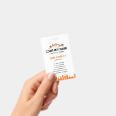 Badge Orange Cityscape Home Builder Construction (Manuel / portable)