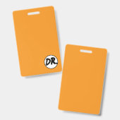 Badge Orange DR. Logo Phone case (Avant & arrière)