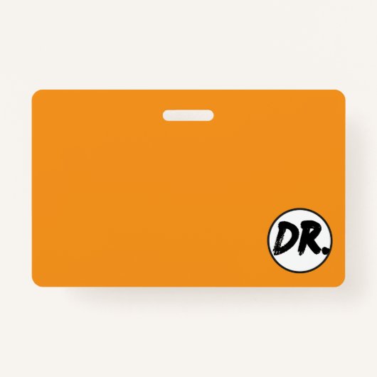 Badge Orange DR. Logo Phone case (Devant)