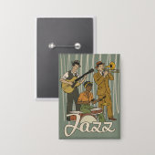 Badge Orchestre de Jazz (Recto/Verso)