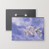 Badge Orchidée papillon (Recto/Verso)