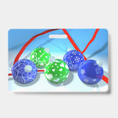 Badge ornements de Noël (Arrière)