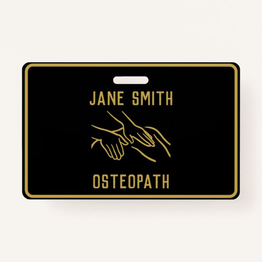 Badge Osteopath Professional (Devant)