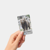 Badge Ours kodiak (Manuel / portable)