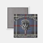 Badge Outlander Frankrijk Magneet (Voorkant / Achterkant)