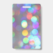 Badge Paillettes multicolores (Arrière)