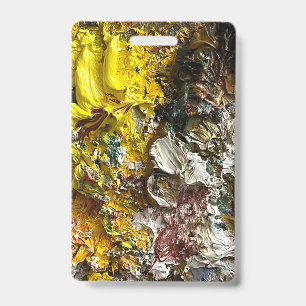 Badge Palette d'artiste #1