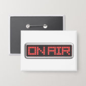 Badge Panneau de studio en antenne (Recto/Verso)