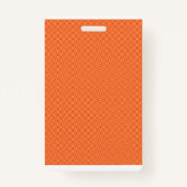 Badge Papier à envelopper avec un motif orange, re (Devant)