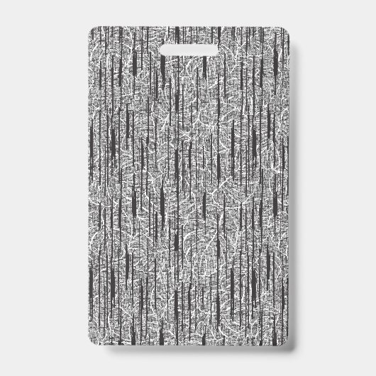 Badge Papier Peint Motif Floral Tissu pour Aménagement I (Avant)