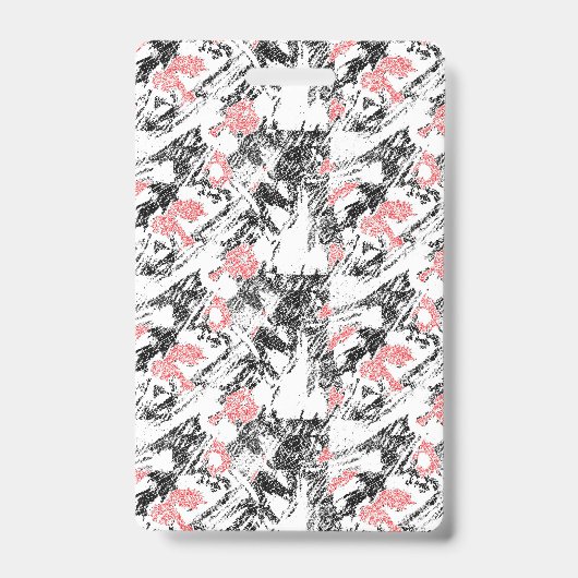 Badge Papier peint texture d'art abstrait moderne (Avant)