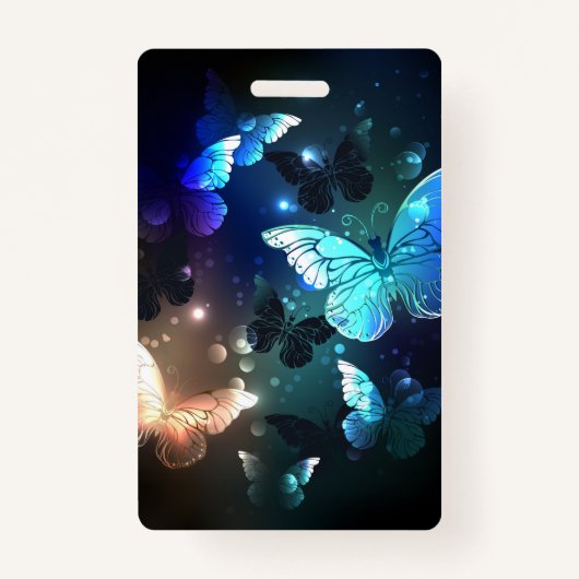 Badge Papillon de nuit (Devant)