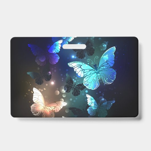 Badge Papillon de nuit voltigeant (Avant)