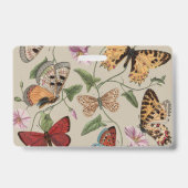 Badge Papillon Moth Nature Collection Dessin (Arrière)