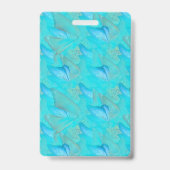 Badge Papillons mobiles abstraits (Arrière)