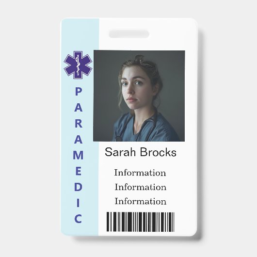 Badge Paramedic (Avant)