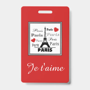 Badge Paris