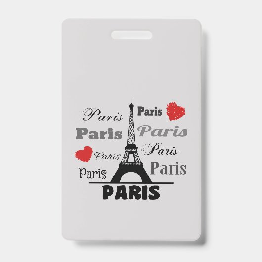 Badge Paris (Avant)