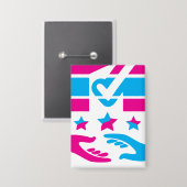 Badge Parle-toi de ton esprit (Recto/Verso)