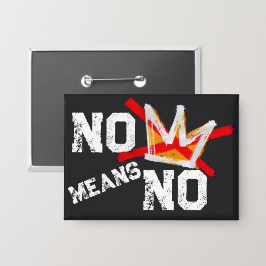 BADGE PAS DE MOYENS NON (Recto/Verso)