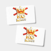BADGE PAS DE ROIS (Avant & arrière)
