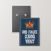 Badge Pas de voie de faux roi (Recto/Verso)