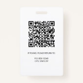 Badge Pass plage (Dos)