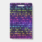 Badge Pass VIP Game On pour une fête d'Arcade pour Fille (Arrière)