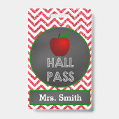 Badge Passage de hall de professeur d'Apple pour la (Arrière)