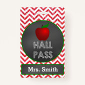 Badge Passage de hall de professeur d'Apple pour la (Dos)