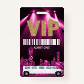Badge Passage de partie de passage de limousine, VIP, (Devant)