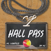 Badge Passe-chambre scolaire pour les élèves