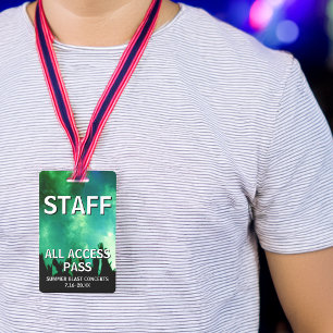 Badge Passe d'accès à tous les concerts de l'équipe