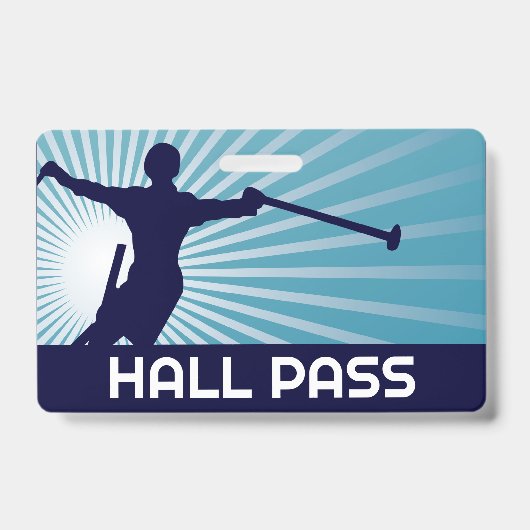 Badge Passe de la salle des professeurs de ski (Avant)