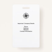 Badge PASSE DE SURVEILLANCE D'ÉVÉNEMENT SPÉCIAL - Photo  (Dos)