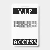 Badge Passe-la à l'employé (Dos)