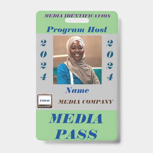 Badge Passe média (Avant)