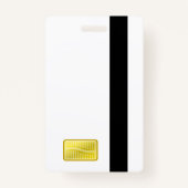 Badge Passe VIP du Parti de graduation (Dos)