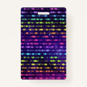 Badge Passe VIP Limo rose Anniversaire Lanyard (Dos)