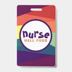 Badge Passes Rainbow Hall pour les enseignants de l'écol