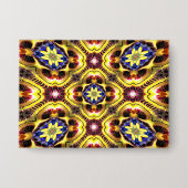 Badge Passiflora Caerulea Motif (Recto)