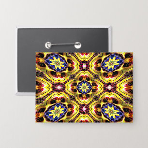 Badge Passiflora Caerulea Motif