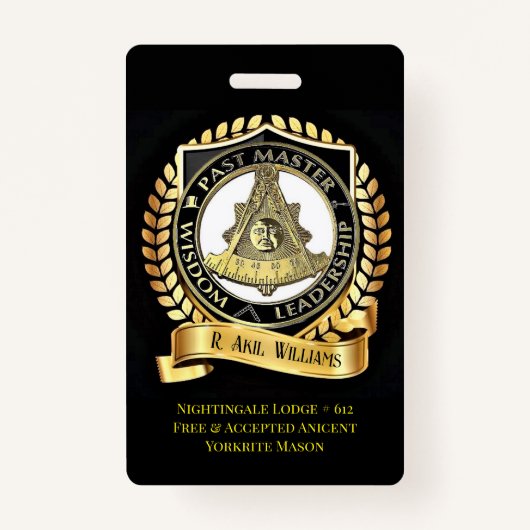 Badge Pastmaster (Devant)