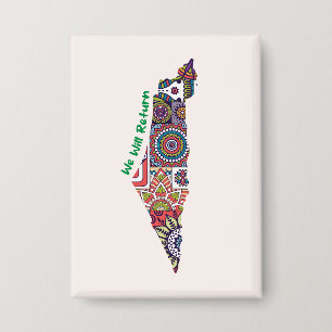 Badge Patrimoine sur la carte de la Palestine