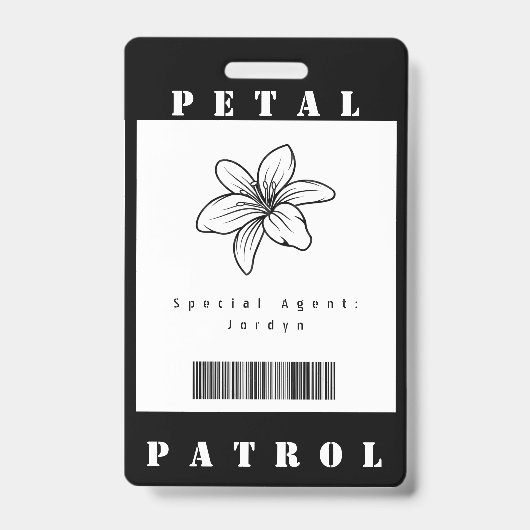 Badge Patrouille des Pétales (Avant)