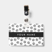 Badge Patrouilles de Doodle, Paws de Chien, Paws de Chat (Avant avec clip)