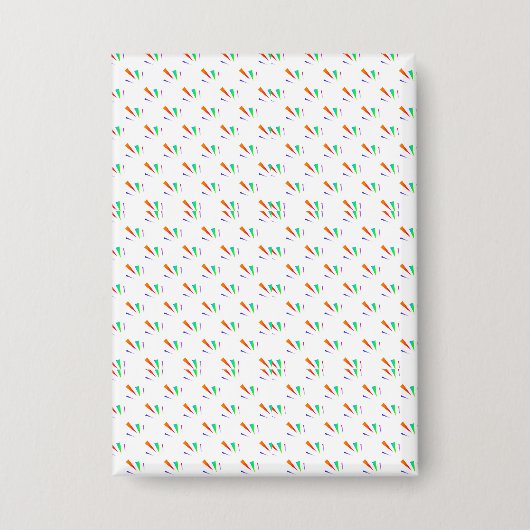 Badge Patterned notebook with a white cover  (Recto)
