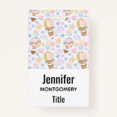 Badge Patters de Whimsical Watercolor (Devant)