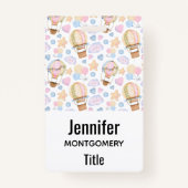 Badge Patters de Whimsical Watercolor (Dos)